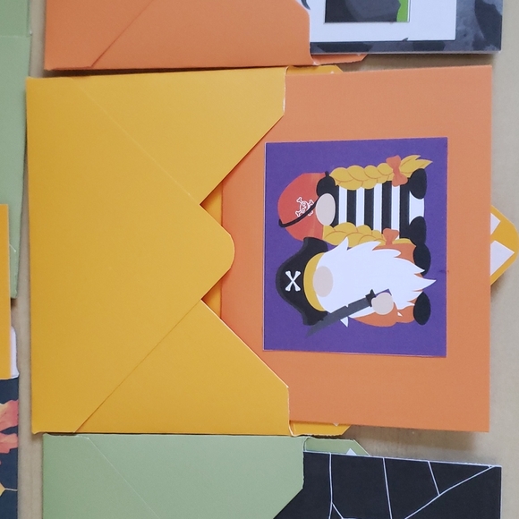 Handmade Mini Gnome Halloween Cards & Envelopes - Picture 9 of 13
